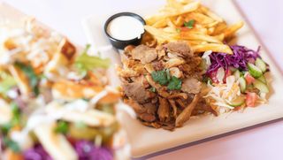 Talerz rodzinny (4os. +4 x cola 200ml)