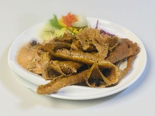 Talerz bez surówek mały 350g