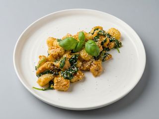 Gnocchi z kurczakiem curry