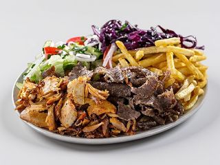 Mega talerz kebab mega