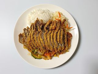 Kaczka z sosem pikantnym