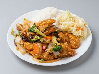 Ryba z sosem pikantnym