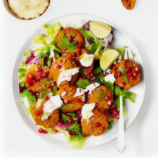 Sałatka wegetariańska (Falafel)