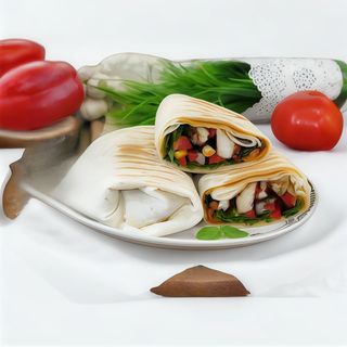 Wrap krowa (wołowina)+ napój