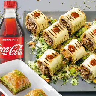 Rollo Kebab Baklawa+cola