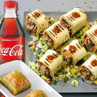Rollo Kebab Baklawa+cola 