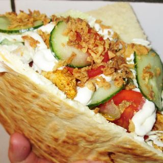 Kebab Kraftowa Karkówka – Duży bułki