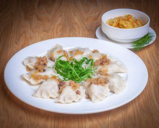 Pierogi gotowane z mięsem 10szt