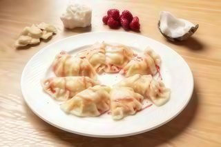 Pierogi z serem i wanilią 8szt