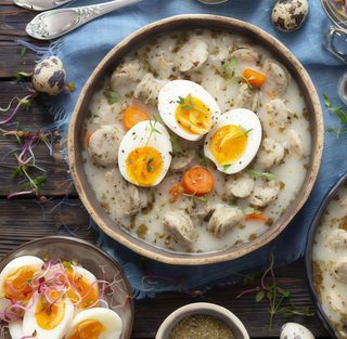 Żur staropolski z jajkiem