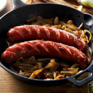 Danie dnia -  Kiełbasa z cebulą