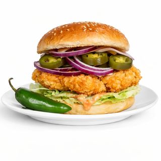 Piekielnie ostry burger