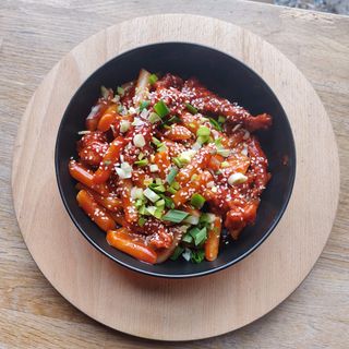 Korean Tteokbokki z kurczakiem