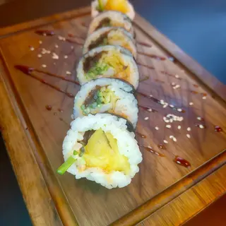 Ika maki w tempurze