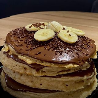 Classic Nutella Pancakes
