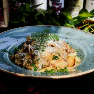 Makaron z polędwiczką wieprzową