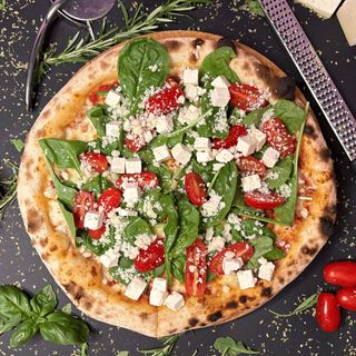 Pizza szpinakowa