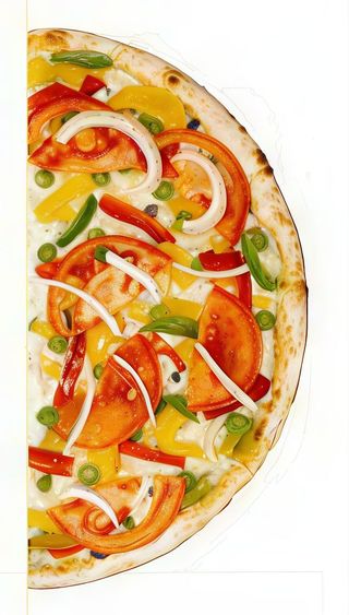 Pizza Vegetariana 1 50cm