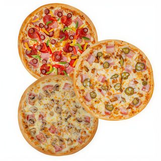 SUPER TRIO Premium: 3 x Pizza duża - 35,45 zł/szt.