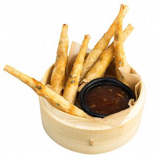 Smażone sajgonki twister z krewetkami 6szt.