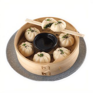 Bułeczki baozi ze smażonymi warzywami 6szt.