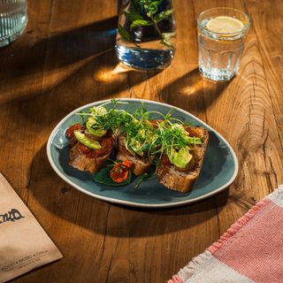 Bruschetta z krewetką