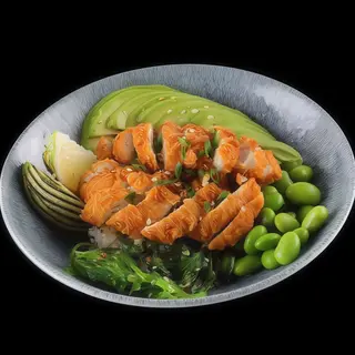 Sushi bowl z chrupiącym kurczakiem 90g / 200g