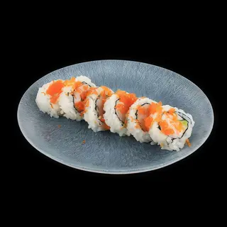 Uramaki z krewetkami