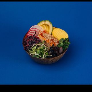 Poke Bowl Pieczony Łosoś