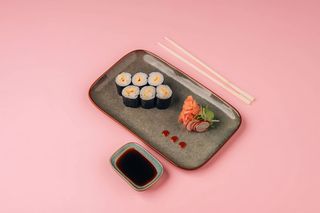 Vege Hoso maki Omlet tamago