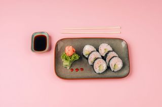 Futo Maki - Krewetki, serek, awokado