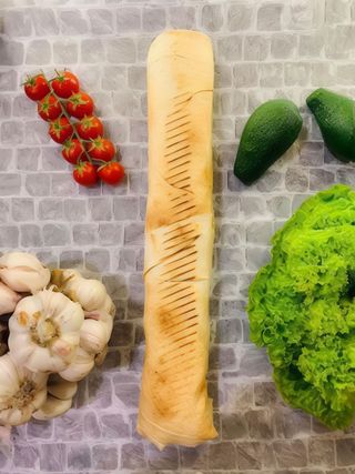 Cienkie ciasto wegetariańskie