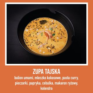 Zupa tajska z krewetkami