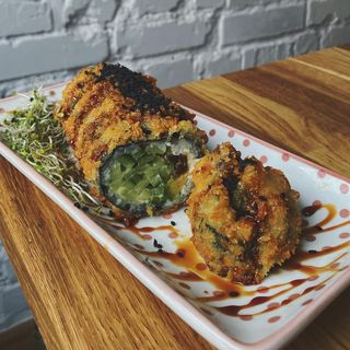 Chrupka z krewetkami