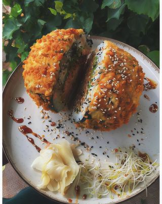 Sushi Burger Krewetkowy