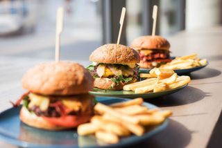 Burger Triple Cheese
