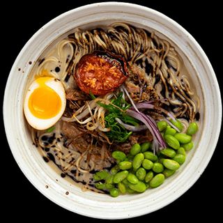 Black Pepper Paitan Ramen