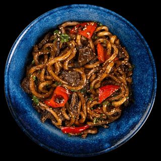 Pepper Beef Udon