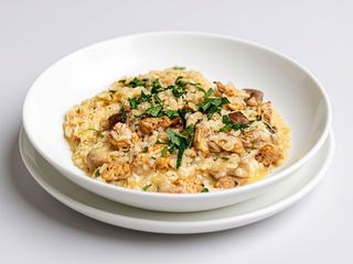 Risotto Pollo e Funghi porcini