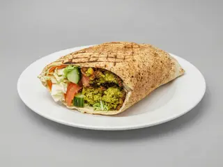 Falafel z hummusem