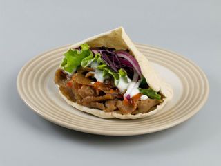 Kebab bułka z wołowiną