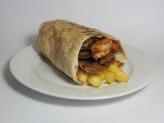 Special pita Rzeźnik XXL z serem (samo mięso)