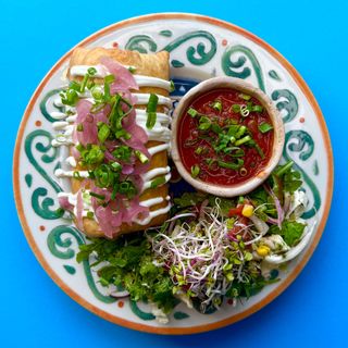 Chimichanga de pollo