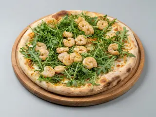 Pizza Gamberetti e rucola 45cm