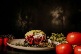 Vegan Chaated SteakBurger