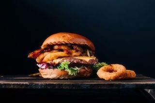 Burger Dunajecki corny badass