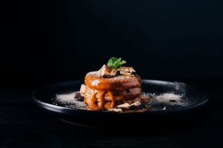 Pancakes z karmelem