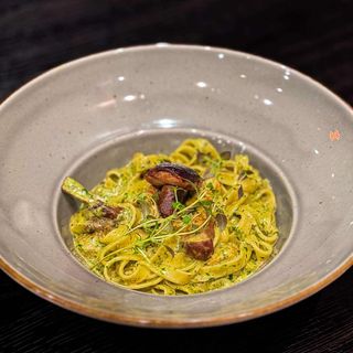 Tagliatelle z podgrzybkiem i kurczakiem