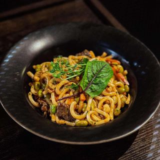 Udon z wołowiną bulgogi
