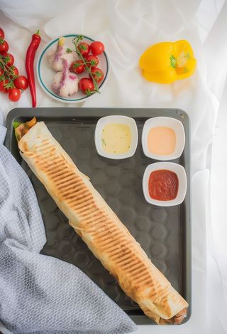 Pita Rollo same mięso - Duży